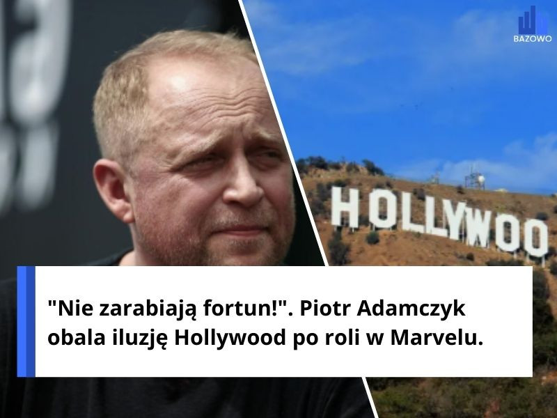 "Nie zarabiają fortun!". Piotr Adamczyk obala iluzję Hollywood po roli w Marvelu.